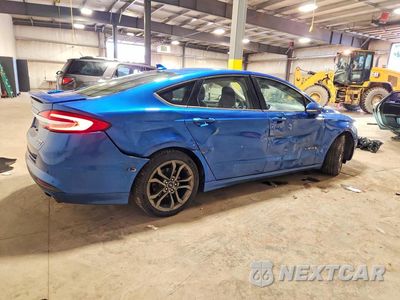 Trzecie zdjęcie samochodu z tyłu: 2019 FORD FUSION TITANIUM VIN:3FA6P0RUXKR217303 - miniatura