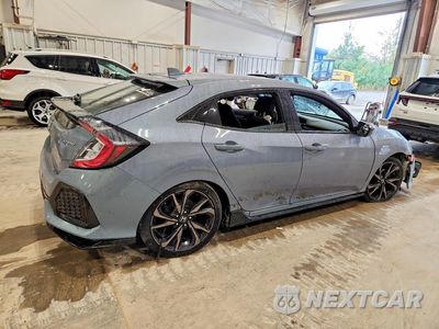 Trzecie zdjęcie samochodu z tyłu: 2019 HONDA CIVIC SPORT VIN:SHHFK7G43KU218166 - miniatura