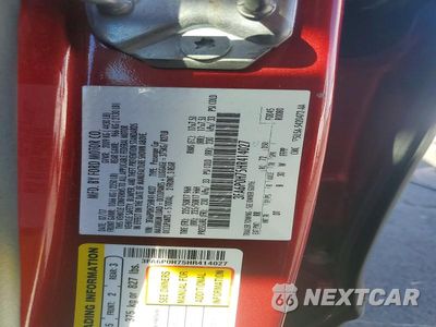 Zdjęcie 12 z 12 samochodu: 2017 FORD FUSION SE VIN:3FA6P0H75HR414027 - miniatura
