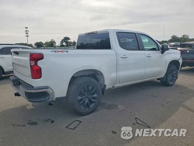 Trzecie zdjęcie samochodu z tyłu: 2024 CHEVROLET SILVERADO K1500 LT-L VIN:3GCPDKEK2RG256657 - miniatura