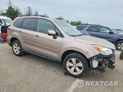 Czwarte zdjęcie samochodu z boku: 2016 SUBARU FORESTER 2.5I PREMIUM VIN:JF2SJADC5GH521552 - miniatura