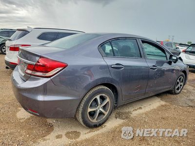 Trzecie zdjęcie samochodu z tyłu: 2015 HONDA CIVIC SE VIN:19XFB2F72FE248495 - miniatura