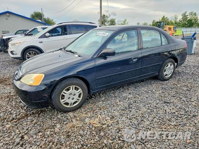 2001 HONDA CIVIC 1HGES16591L062345 - główne zdjęcie licytacji z USA - miniatura