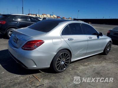 Trzecie zdjęcie samochodu z tyłu: 2015 MERCEDES-BENZ C 300 4MATIC VIN:55SWF4KB1FU003769 - miniatura