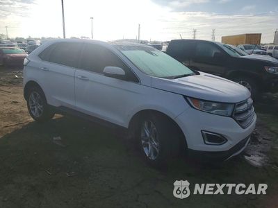 Czwarte zdjęcie samochodu z boku: 2018 FORD EDGE TITANIUM VIN:2FMPK4K82JBB02396 - miniatura
