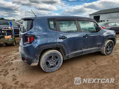 Trzecie zdjęcie samochodu z tyłu: 2020 JEEP RENEGADE SPORT VIN:ZACNJAAB0LPL76587 - miniatura