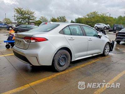 Trzecie zdjęcie samochodu z tyłu: 2021 TOYOTA COROLLA LE VIN:5YFEPMAE6MP185704 - miniatura