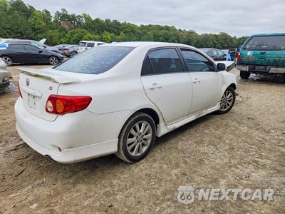 Trzecie zdjęcie samochodu z tyłu: 2010 TOYOTA COROLLA S VIN:2T1BU4EE5AC437492 - miniatura