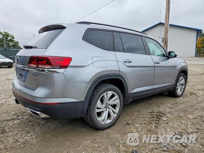 Trzecie zdjęcie samochodu z tyłu: 2022 VOLKSWAGEN ATLAS SE VIN:1V2KR2CA0NC538703 - miniatura
