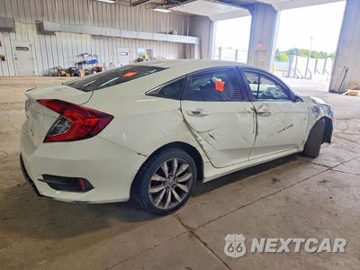Trzecie zdjęcie samochodu z tyłu: 2018 HONDA CIVIC LX VIN:19XFC2F56JE204200 - miniatura