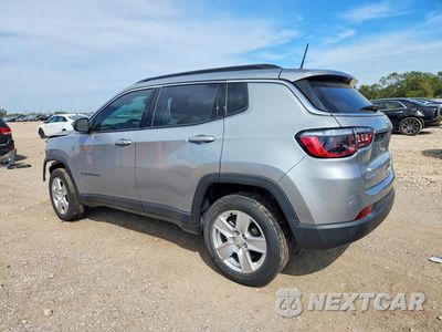 Drugie zdjęcie samochodu z przodu: 2022 JEEP COMPASS LATITUDE VIN:3C4NJDBB9NT165631 - miniatura