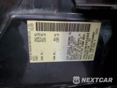 Zdjęcie 12 z 12 samochodu: 2009 NISSAN ALTIMA 2.5 VIN:1N4AL21E59N495688 - miniatura
