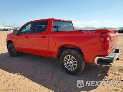 Drugie zdjęcie samochodu z przodu: 2021 CHEVROLET SILVERADO K1500 LT VIN:3GCUYDED1MG114863 - miniatura