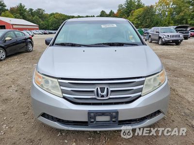 Piąte zdjęcie samochodu w środku: 2013 HONDA ODYSSEY EXL VIN:5FNRL5H65DB083985 - miniatura