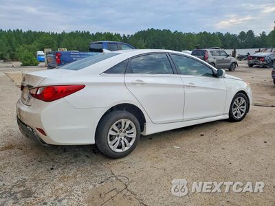 Trzecie zdjęcie samochodu z tyłu: 2014 HYUNDAI SONATA GLS VIN:5NPEB4AC2EH840033 - miniatura