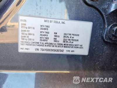 Zdjęcie 14 z 14 samochodu: 2025 TESLA MODEL Y VIN:7SAYGDEDXSA367042 - miniatura