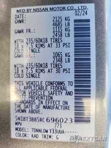 Zdjęcie 14 z 14 samochodu: 2024 NISSAN ROGUE SV VIN:5N1BT3BB5RC696023 - miniatura