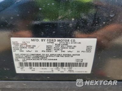 Zdjęcie 14 z 14 samochodu: 2015 FORD EXPLORER XLT VIN:1FM5K8D87FGC55688 - miniatura
