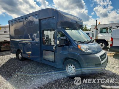 Czwarte zdjęcie samochodu z boku: 2022 RAM PROMASTER 3500 DELIVERY TRUCK VIN:3C7WRVMG4NE141238 - miniatura