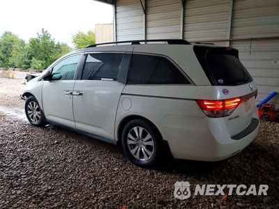 Drugie zdjęcie samochodu z przodu: 2015 HONDA ODYSSEY EXL VIN:5FNRL5H63FB054679 - miniatura
