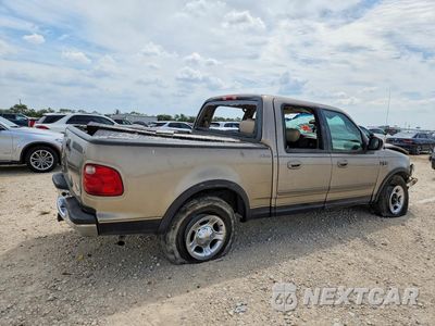 Trzecie zdjęcie samochodu z tyłu: 2001 FORD F150 SUPERCREW VIN:1FTRW07L91KB30659 - miniatura