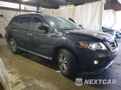 Czwarte zdjęcie samochodu z boku: 2019 NISSAN PATHFINDER SL VIN:5N1DR2MM4KC620430 - miniatura