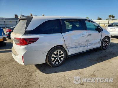 Trzecie zdjęcie samochodu z tyłu: 2025 HONDA ODYSSEY EXL VIN:5FNRL6H61SB062036 - miniatura
