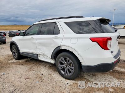 Drugie zdjęcie samochodu z przodu: 2021 FORD EXPLORER XLT VIN:1FMSK8DH4MGC47869 - miniatura