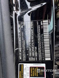 Zdjęcie 10 z 12 samochodu: 2017 MERCEDES-BENZ GLS 450 4MATIC VIN:4JGDF6EEXHA832616 - miniatura