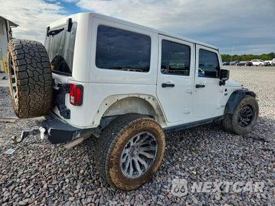Trzecie zdjęcie samochodu z tyłu: 2016 JEEP WRANGLER UNLIMITED SAHARA VIN:1C4BJWEG2GL245129 - miniatura