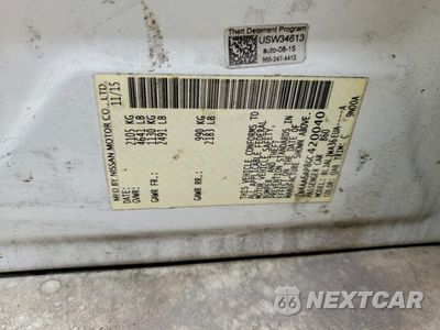 Zdjęcie 12 z 12 samochodu: 2016 NISSAN MAXIMA 3.5 SV VIN:1N4AA6AP8GC420040 - miniatura