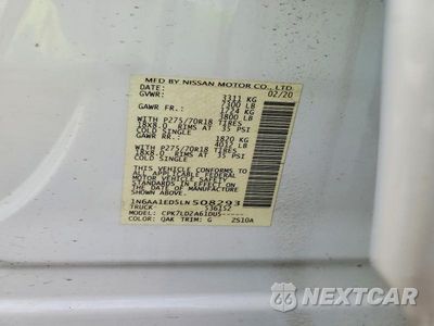 Zdjęcie 12 z 12 samochodu: 2020 NISSAN TITAN PRO-4X VIN:1N6AA1ED5LN508293 - miniatura