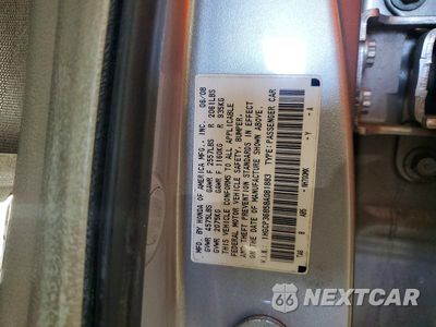 Zdjęcie 12 z 12 samochodu: 2008 HONDA ACCORD EXL VIN:1HGCP36858A081883 - miniatura