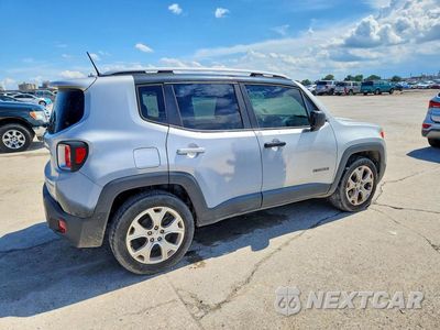 Trzecie zdjęcie samochodu z tyłu: 2016 JEEP RENEGADE LIMITED VIN:ZACCJBDT4GPD05239 - miniatura