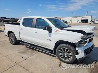 Czwarte zdjęcie samochodu z boku: 2022 CHEVROLET SILVERADO LTD K1500 RST VIN:3GCUYEED8NG122059 - miniatura