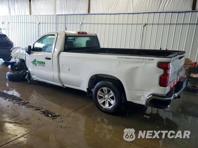Drugie zdjęcie samochodu z przodu: 2021 CHEVROLET SILVERADO C1500 VIN:3GCNWAEF8MG357287 - miniatura