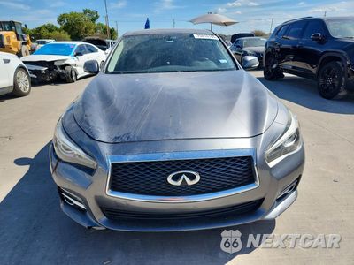 Piąte zdjęcie samochodu w środku: 2015 INFINITI Q50 BASE VIN:JN1BV7APXFM348066 - miniatura