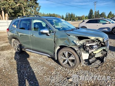 Czwarte zdjęcie samochodu z boku: 2021 SUBARU FORESTER TOURING VIN:JF2SKAXC6MH502769 - miniatura