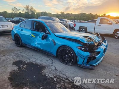 Czwarte zdjęcie samochodu z boku: 2027 BMW M3 COMPETITION VIN:WBS33HJ08VFX24985 - miniatura