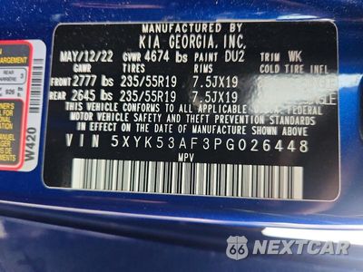 Zdjęcie 13 z 13 samochodu: 2023 KIA SPORTAGE SX PRESTIGE VIN:5XYK53AF3PG026448 - miniatura
