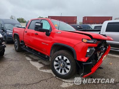 Czwarte zdjęcie samochodu z boku: 2025 CHEVROLET SILVERADO K2500 CUSTOM VIN:2GC4KME77S1175667 - miniatura