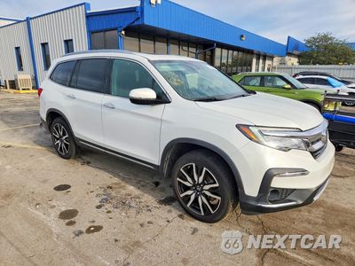 Czwarte zdjęcie samochodu z boku: 2022 HONDA PILOT ELITE VIN:5FNYF6H09NB015646 - miniatura