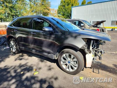 Czwarte zdjęcie samochodu z boku: 2019 FORD EDGE TITANIUM VIN:2FMPK4K95KBB62523 - miniatura