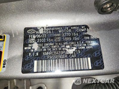Zdjęcie 13 z 13 samochodu: 2023 HYUNDAI VENUE SEL VIN:KMHRC8A39PU241219 - miniatura