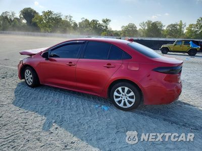 Drugie zdjęcie samochodu z przodu: 2020 TOYOTA COROLLA LE VIN:JTDEPRAE3LJ091621 - miniatura