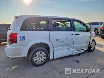 Trzecie zdjęcie samochodu z tyłu: 2019 DODGE GRAND CARAVAN SE VIN:2C7WDGBG3KR793503 - miniatura