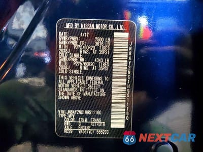 Zdjęcie 13 z 13 samochodu: 2017 NISSAN ARMADA PLATINUM VIN:JN8AY2NC1H9511160 - miniatura