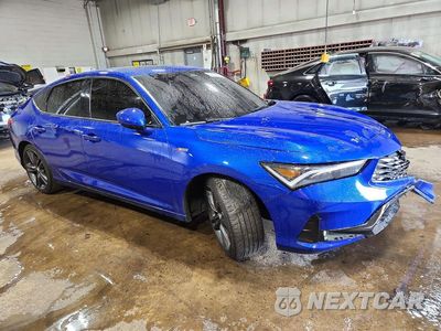 Czwarte zdjęcie samochodu z boku: 2024 ACURA INTEGRA A-SPEC VIN:19UDE4H3XRA029605 - miniatura