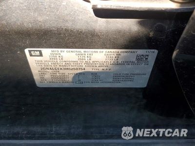 Zdjęcie 13 z 13 samochodu: 2017 CHEVROLET EQUINOX LT VIN:2GNALCEK3H6250754 - miniatura
