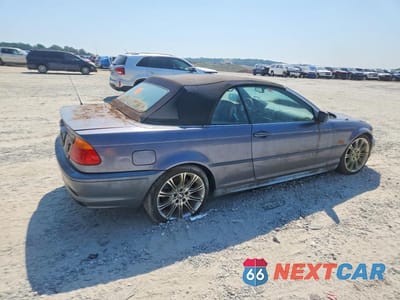 Trzecie zdjęcie samochodu z tyłu: 2002 BMW 330 CI VIN:WBABS53462JU89402 - miniatura